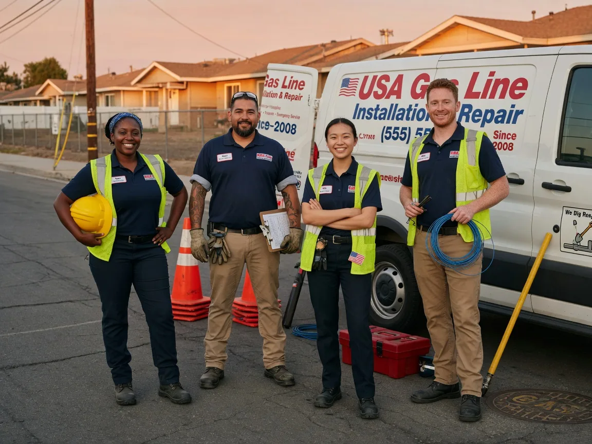 Gas Line Installation company in Le Grand, CA